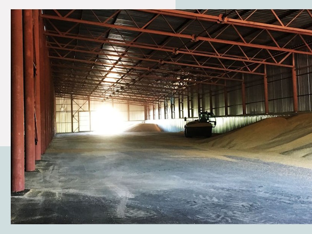 Строительство зернохранилищ в Кинешме