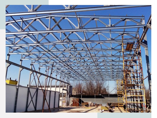 Строительство цехов в Кинешма от 606 руб. под ключ