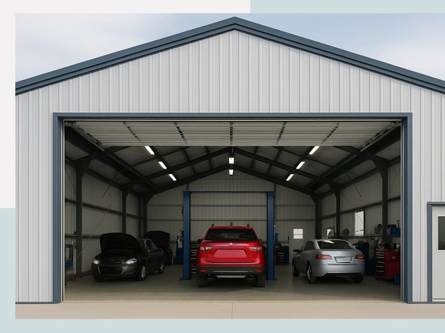 Ангары из сэндвич панелей от 606 руб. в Кинешма