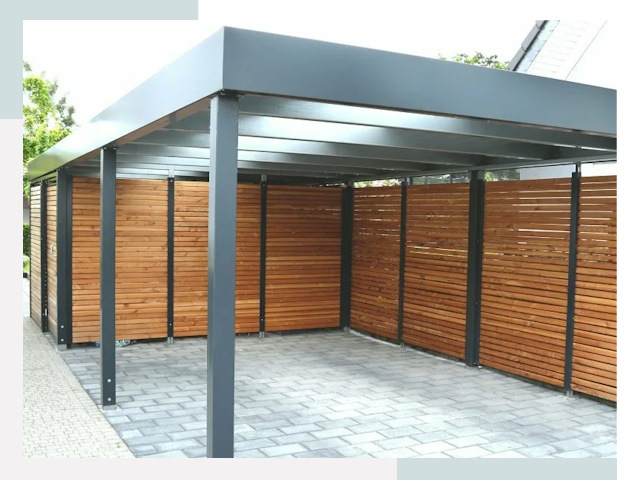 Навесы для парковки в Кинешме