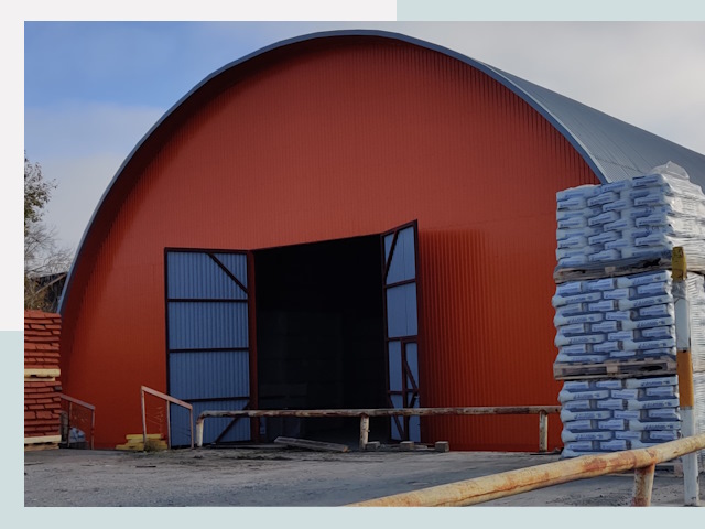 Полукруглые ангары по цене от 606 руб. в Кинешма