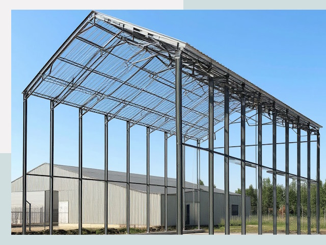 Прямо стенные ангары от СтальСтрой-Кнш по цене 606 руб.