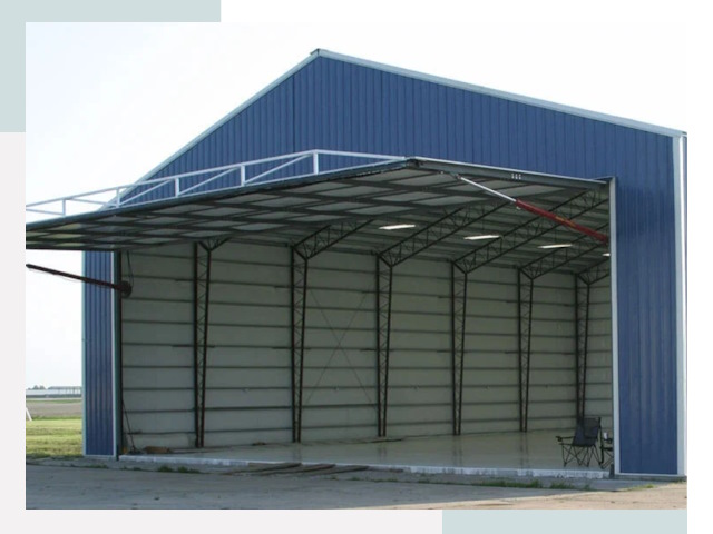 Прямо стенные ангары в Кинешме