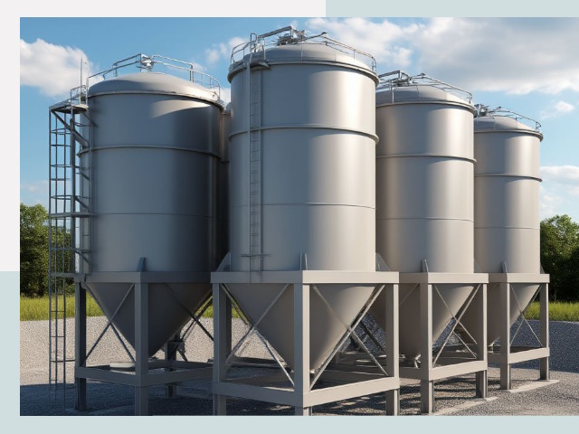 Металлические силосы от СтальСтрой-Кнш по цене 606 руб.