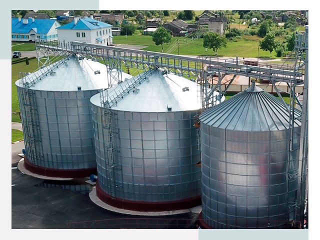 Металлические силосы в Кинешме