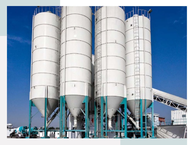 Строительство цементных силосов в Кинешме