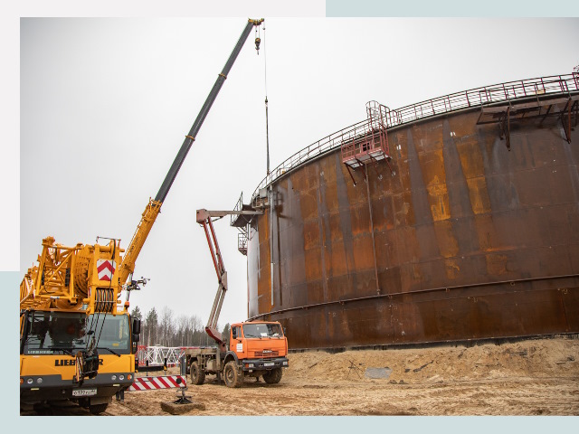 Монтаж резервуаров в Кинешме от 606 руб. за м³