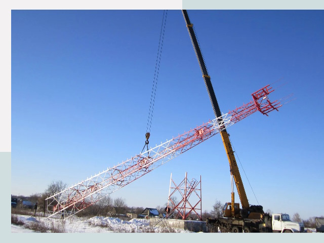 Строительство башен связи в Кинешме от 606 руб.