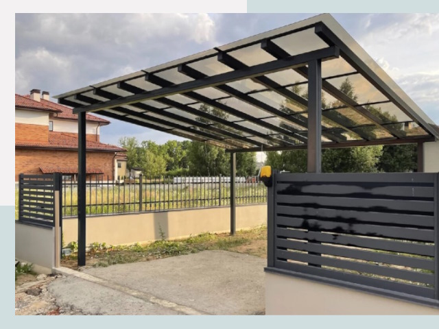 Металлические навесы в Кинешма от 606 руб. за м²