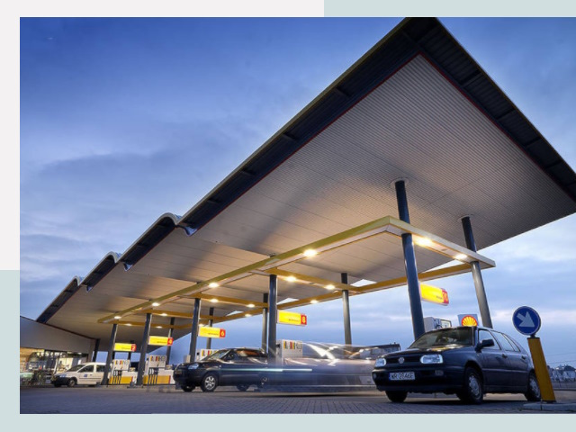 Навесы для АЗС в Кинешма от 606 руб. - Защита и комфорт