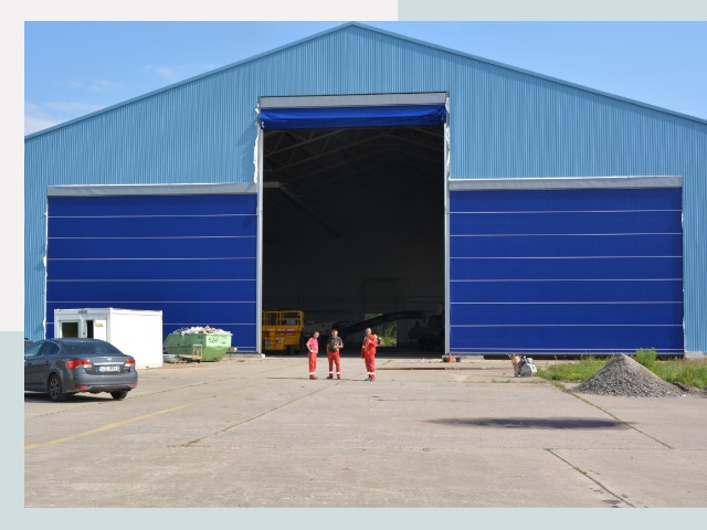 Ангарные ворота в Кинешма от СтальСтрой-Кнш по цене 606 руб.