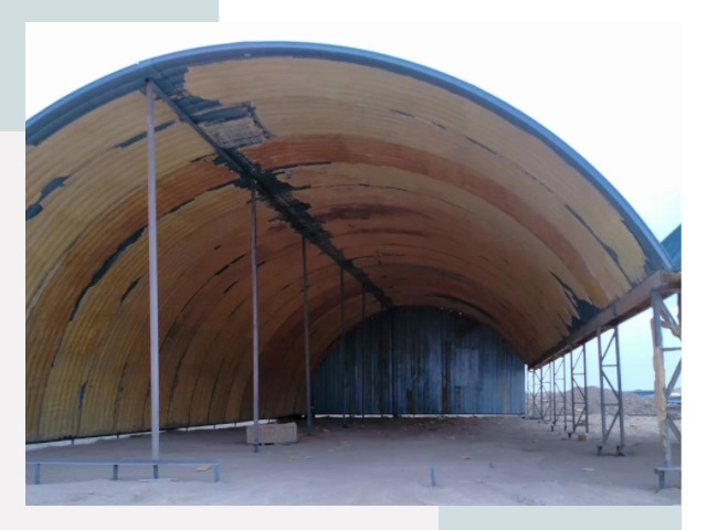 Реконструкция ангаров в Кинешме