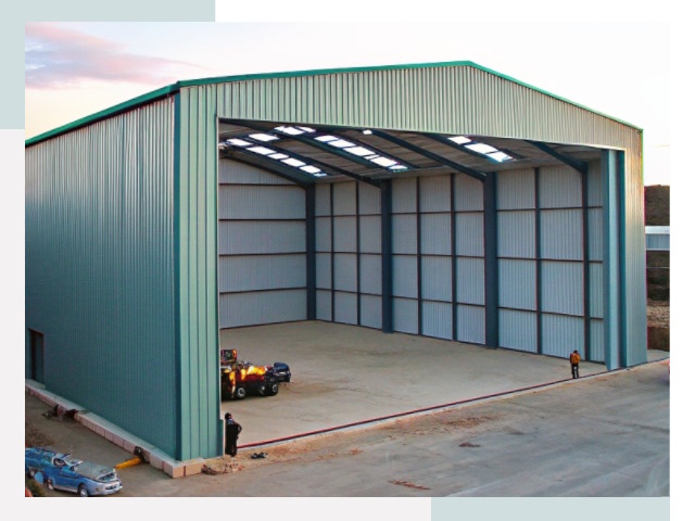 Строительство ангаров в Кинешме