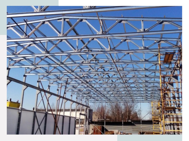 Металлокаркасы для складов в Кинешме